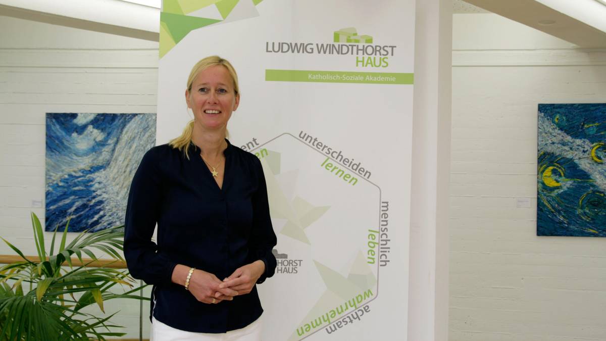 Claudia Terstiege, Schulleitung im Emsland, am LWH in Lingen